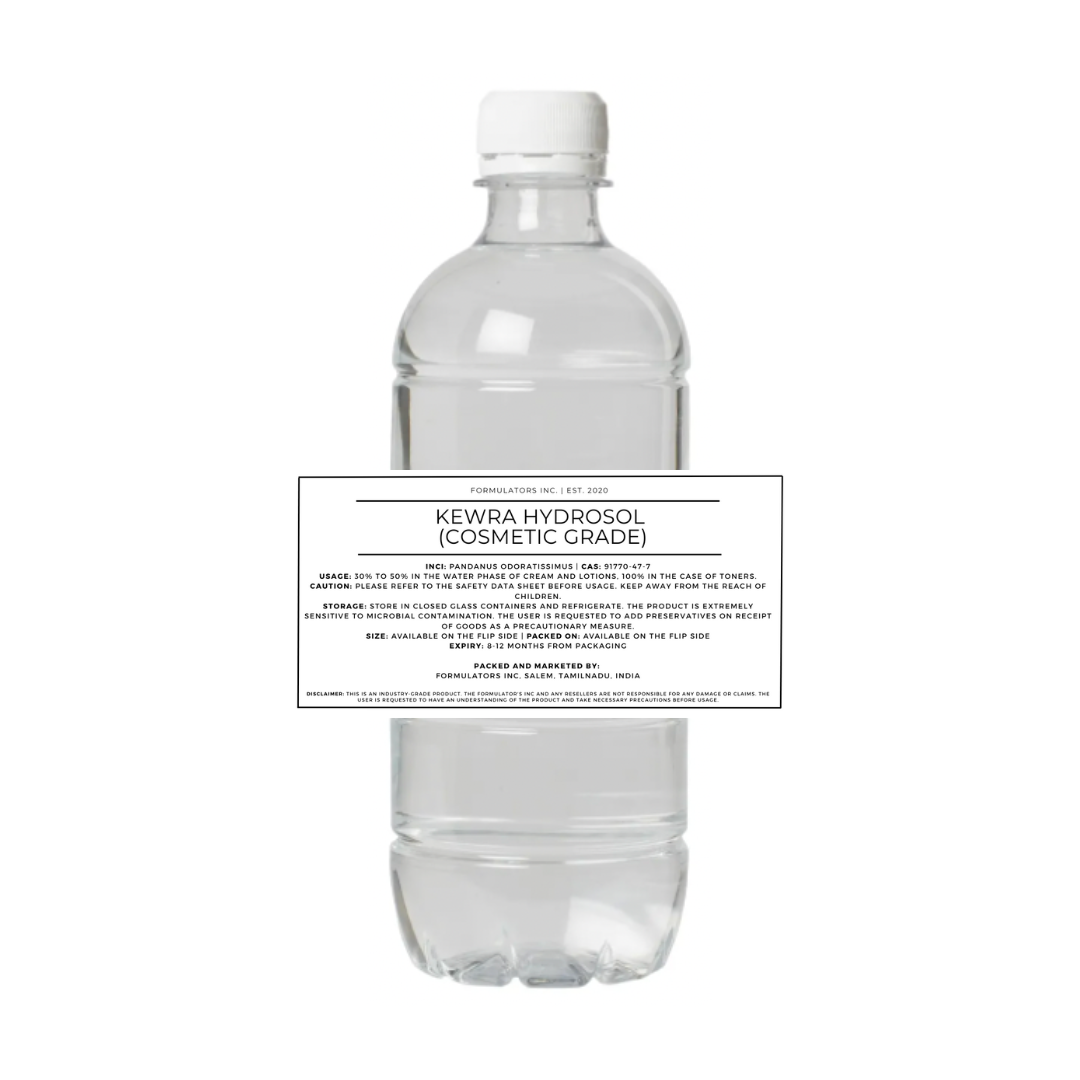 Kewra Hydrosol (Cosmetic Grade)