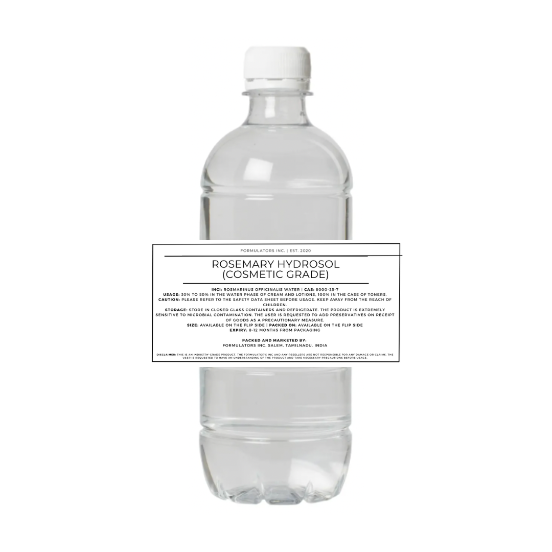 Rosemary Hydrosol (Cosmetic Grade)