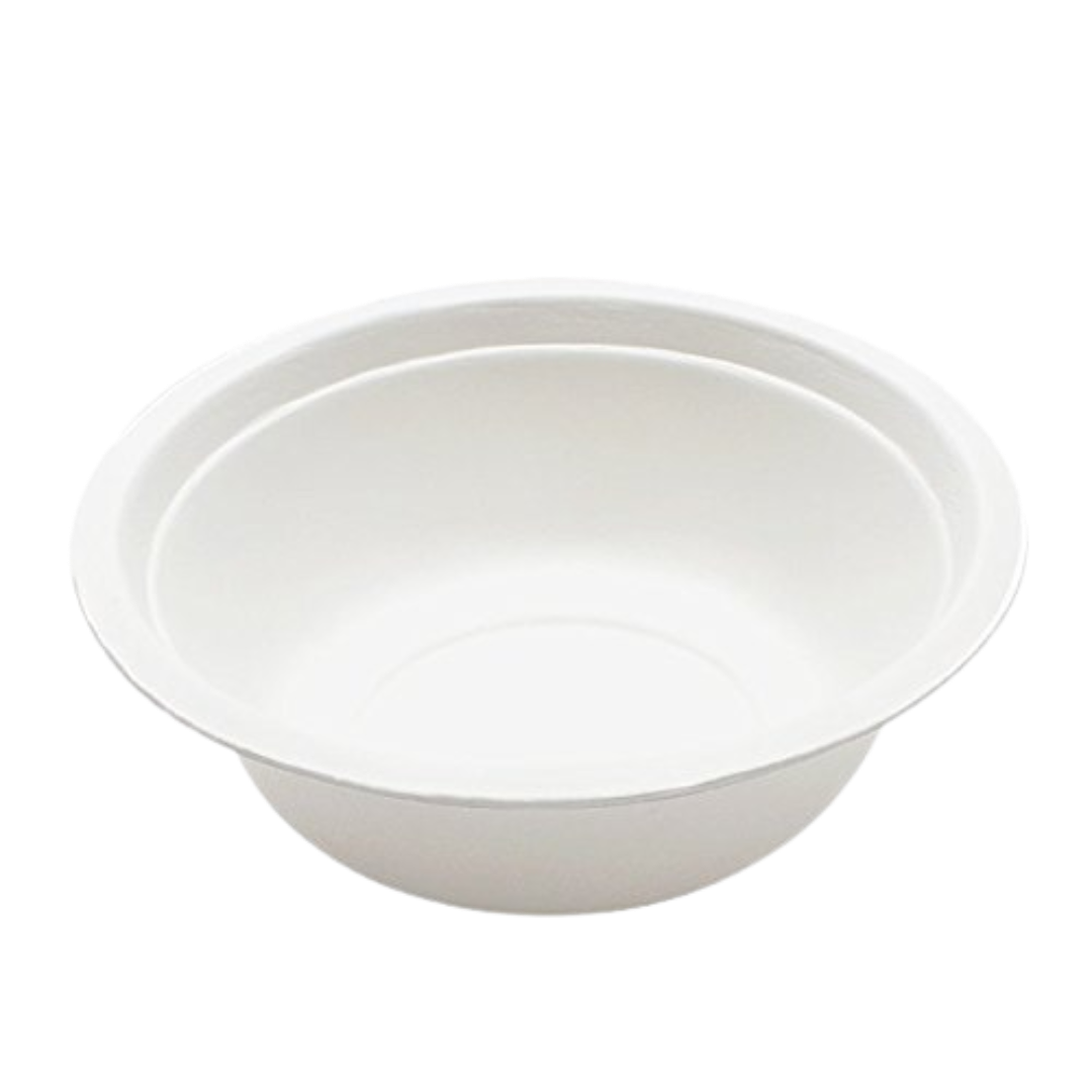 200ml Round Food-Grade Bagasse Bowl (Eco-Friendly, Sustainable, Biodegradable & Compostable)