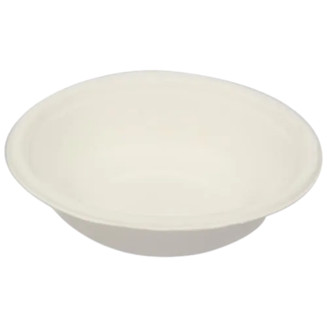 680ml Round Food-Grade Bagasse Bowl (Eco-Friendly, Sustainable, Biodegradable & Compostable)