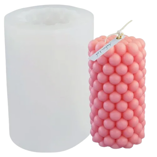 Bubble Pillar Candle Silicone Mould (Big)