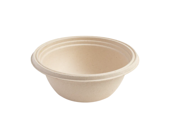 1000ml Anti-Leak Round Bagasse Takeaway Container (Eco-Friendly, Sustainable, Biodegradable & Compostable)