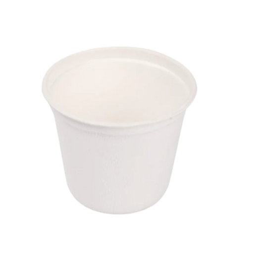 140ml Chai Bagasse Cup (Eco-Friendly, Sustainable, Biodegradable & Compostable)