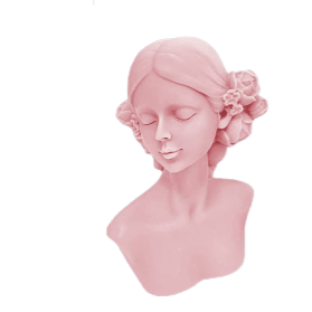 Closed Girl Eyes Candle Silicone Mould