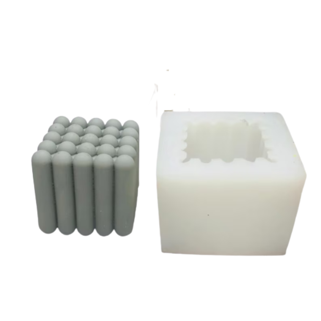 Bubble Cube Candle Silicone Mould