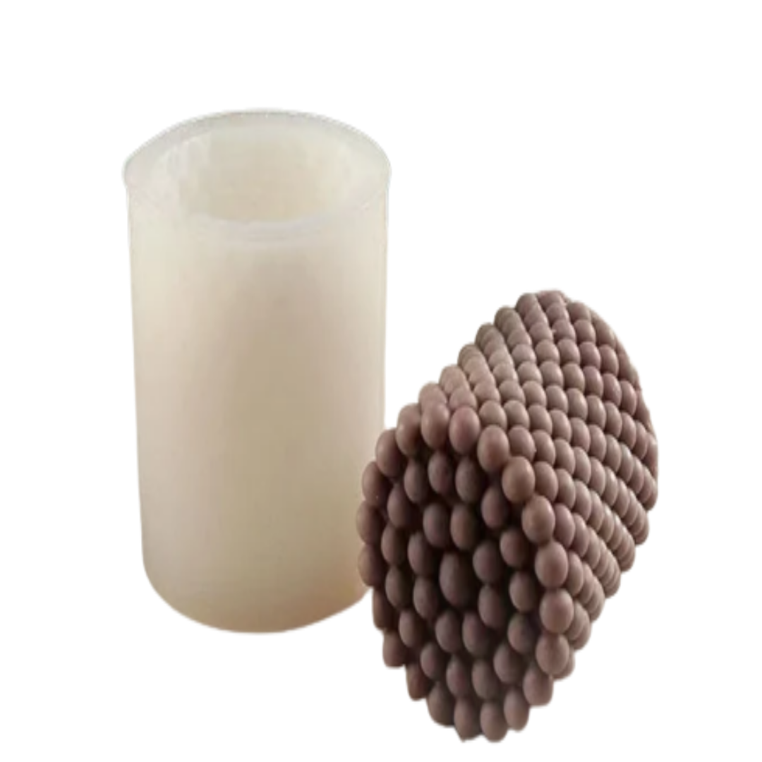 Bubble Pillar Candle Silicone Mould (Small)