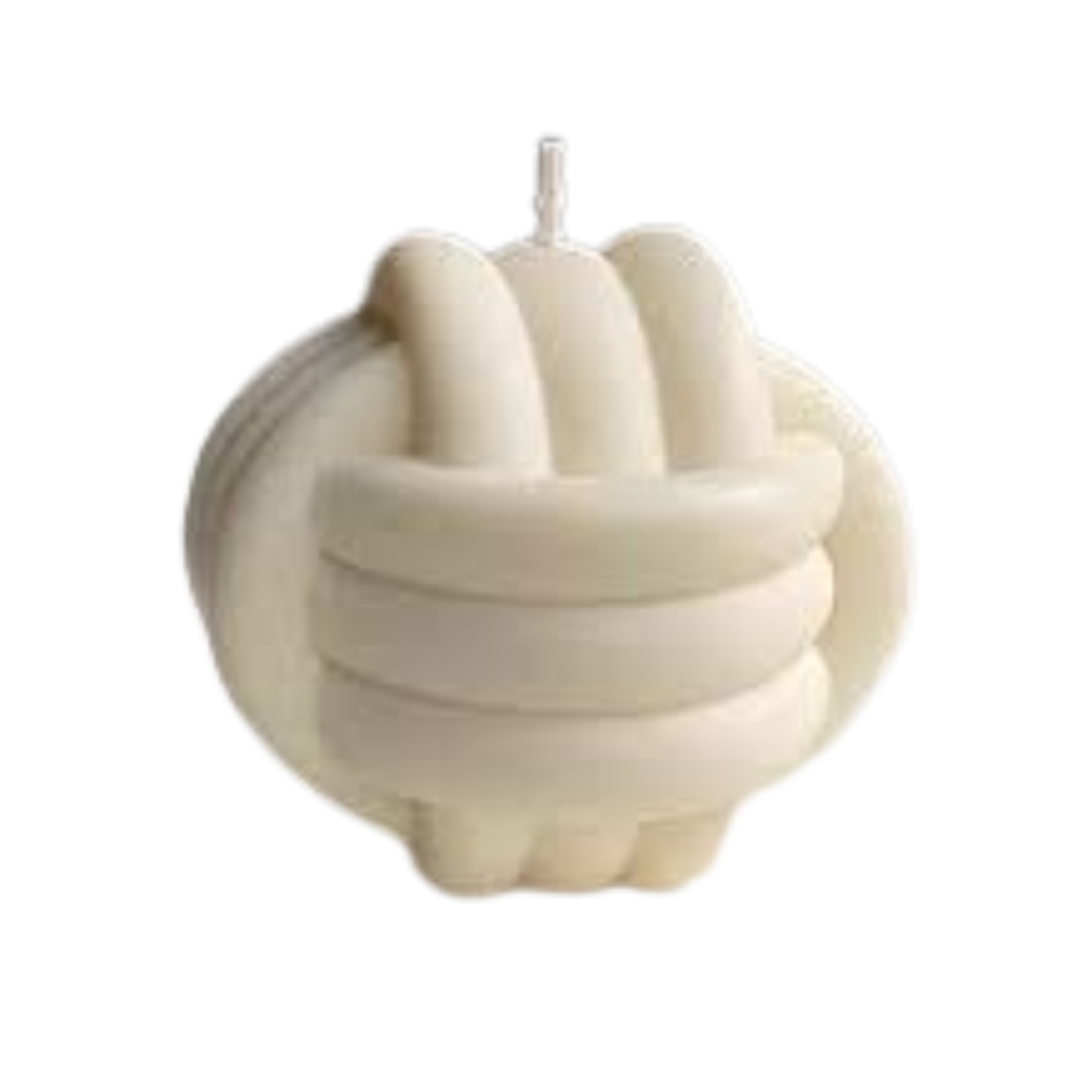 Three Threaded Knot Candle Silicone Mould